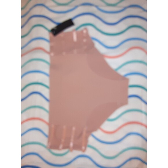 Youmita Cameo Brown Large Seamless Laser Cut Panty NWT - Picture 4 of 5